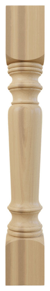 Legacy Tapered Cabinet Column (Top Block: 6", Bottom Block: 7"), Cherry