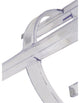 Modern Classics Clear Counter Stool, Clear