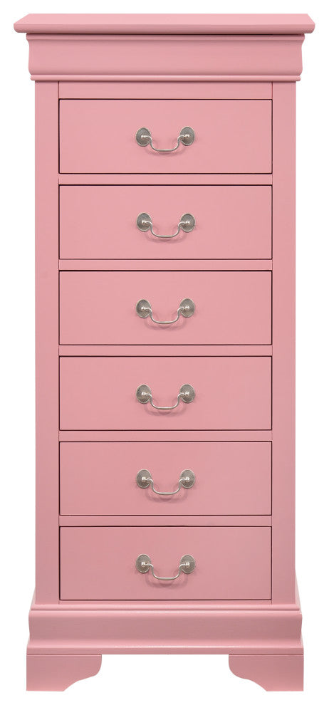 Louis Phillipe Lingerie Chest, Pink