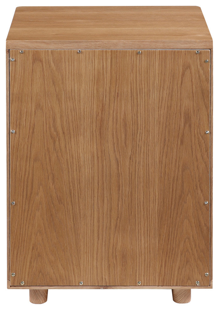 Osamu Oak Nightstand