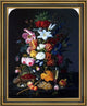 Severin Roesen Floral Still Life Framed Premium Canvas Print, 16"x20"