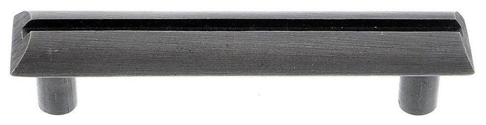 Sleek Cabinet Hardware Pull, Black Iron