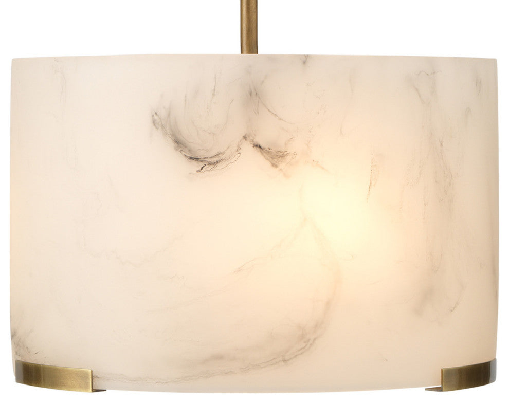 Elancourt Faux Alabaster 3-Light Pendant