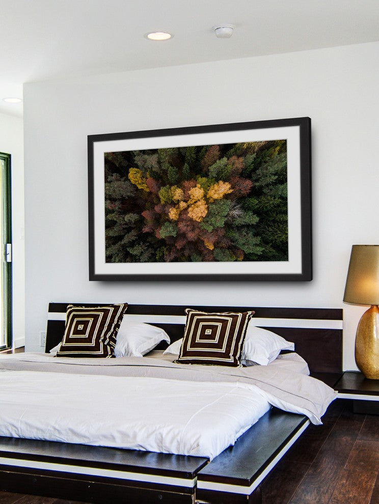 "Luscious Flora" Framed Painting Print by Karolis Janulis