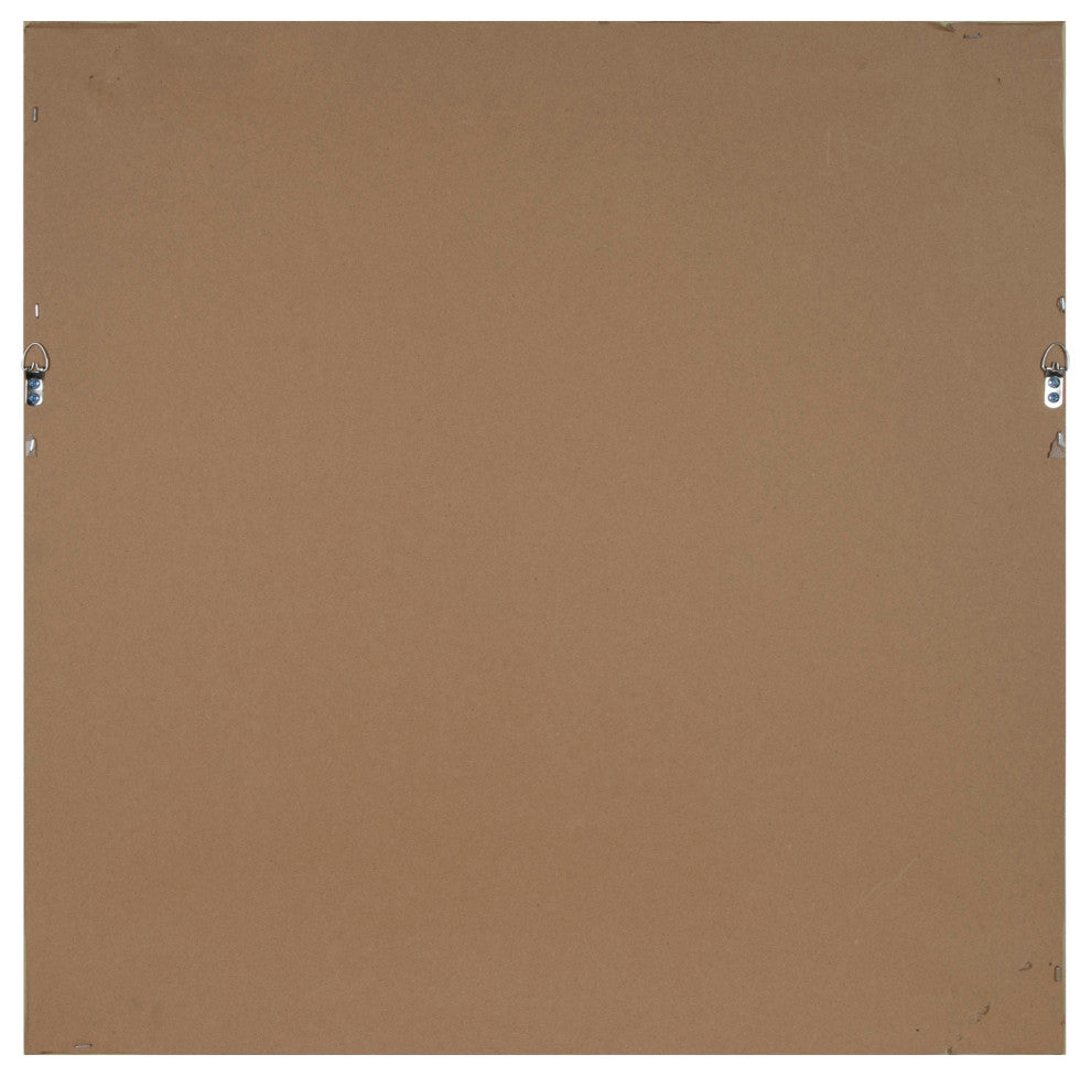 Calter Framed Linen Fabric Pinboard, Gold 29.5x29.5