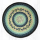 Earth Rugs RP-312 Blueberry Vine Round Patch 27" x 27"