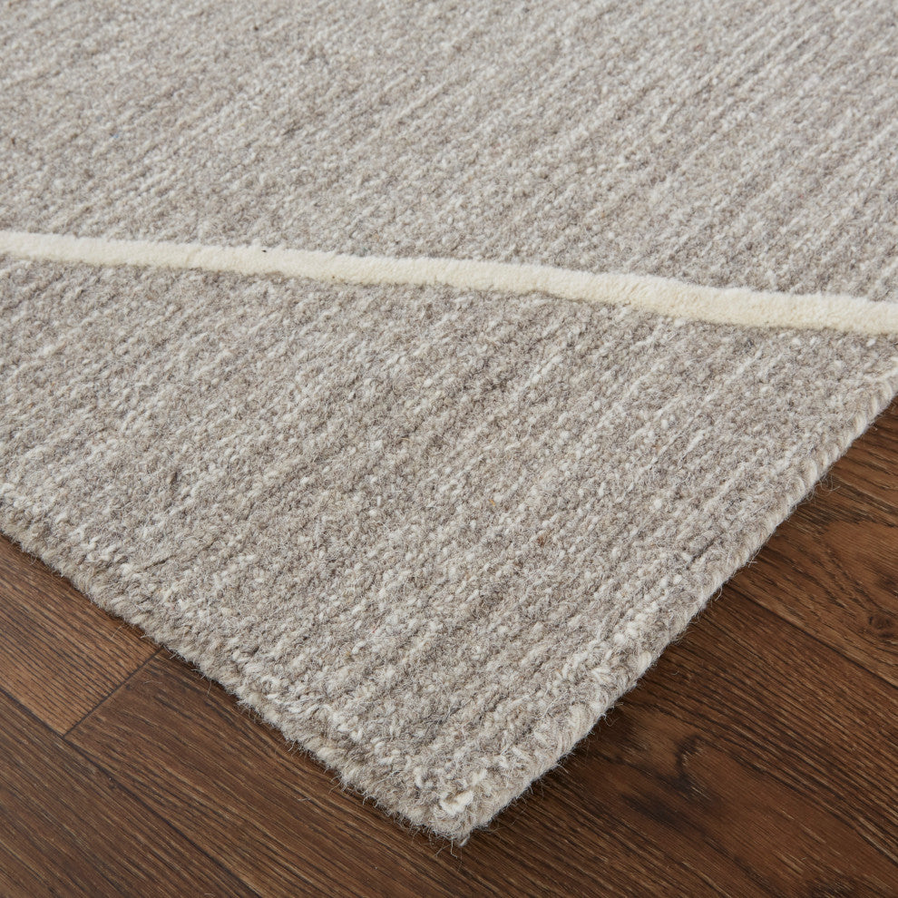 Euclid T8004 Transitional/Industrial/Farmhouse Area Rug, 2'6"x8'