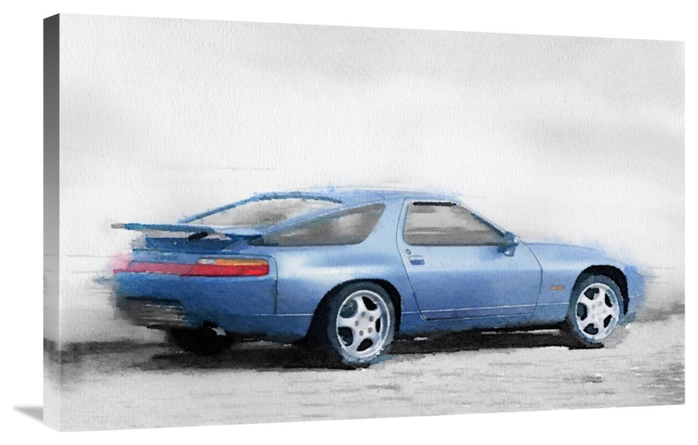"Porsche 928 Watercolor" Fine Art Print