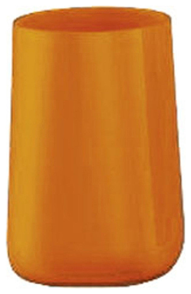 Acrylic Bathroom Accessories, Trixy, Orange, Tumbler