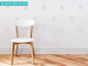 Triangle Fabric Wall Decals, Set of 32, Light Purple
