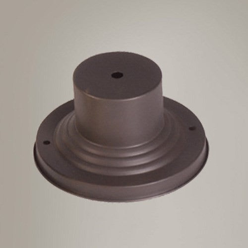 Outdoor Pier Mount Adapter, Bronze