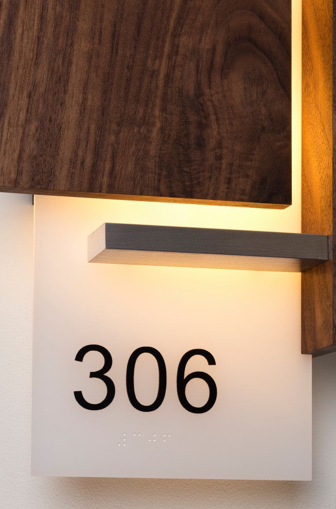 Vesper LED Wall Sconce, Oiled Walnut