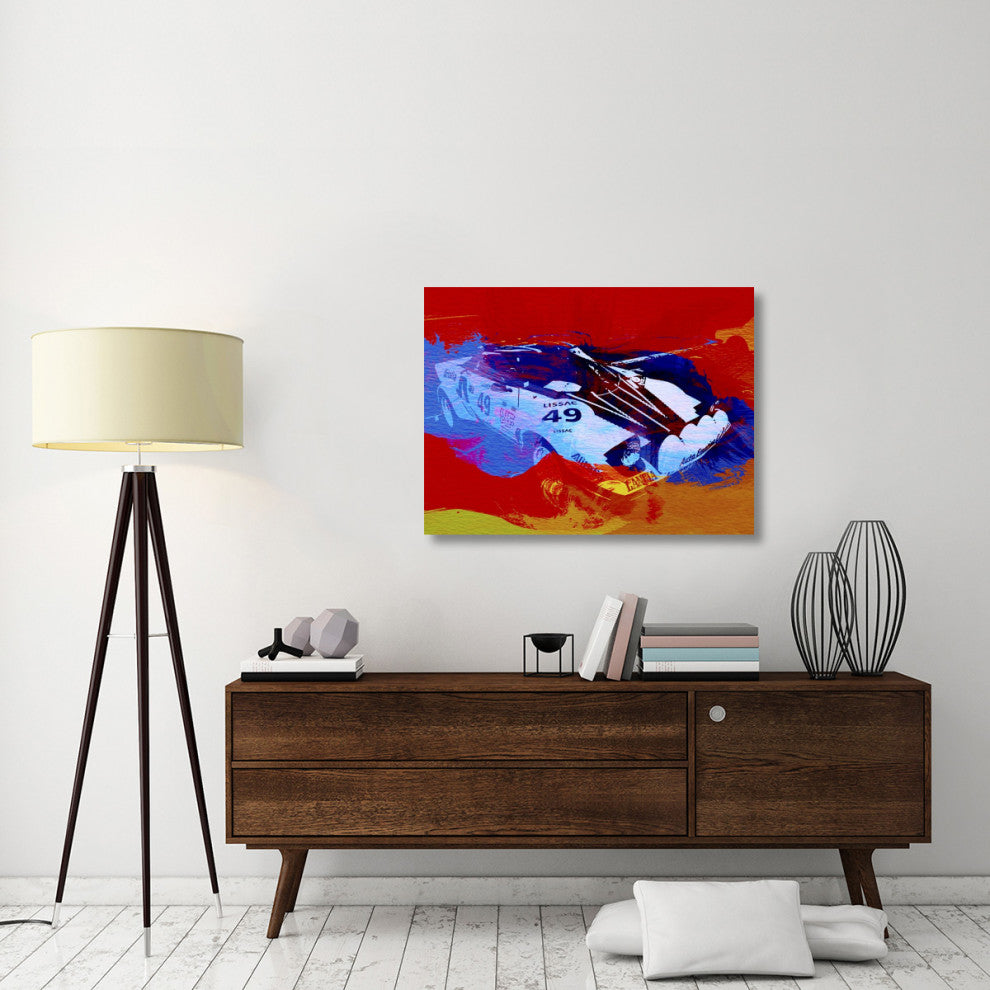 "Lancia Stratos Watercolor 2" Fine Art Print