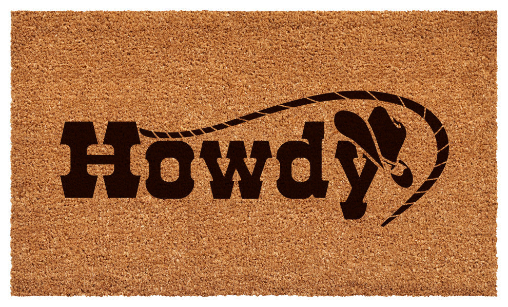 Calloway Mills Howdy Doormat, 24" X 36"