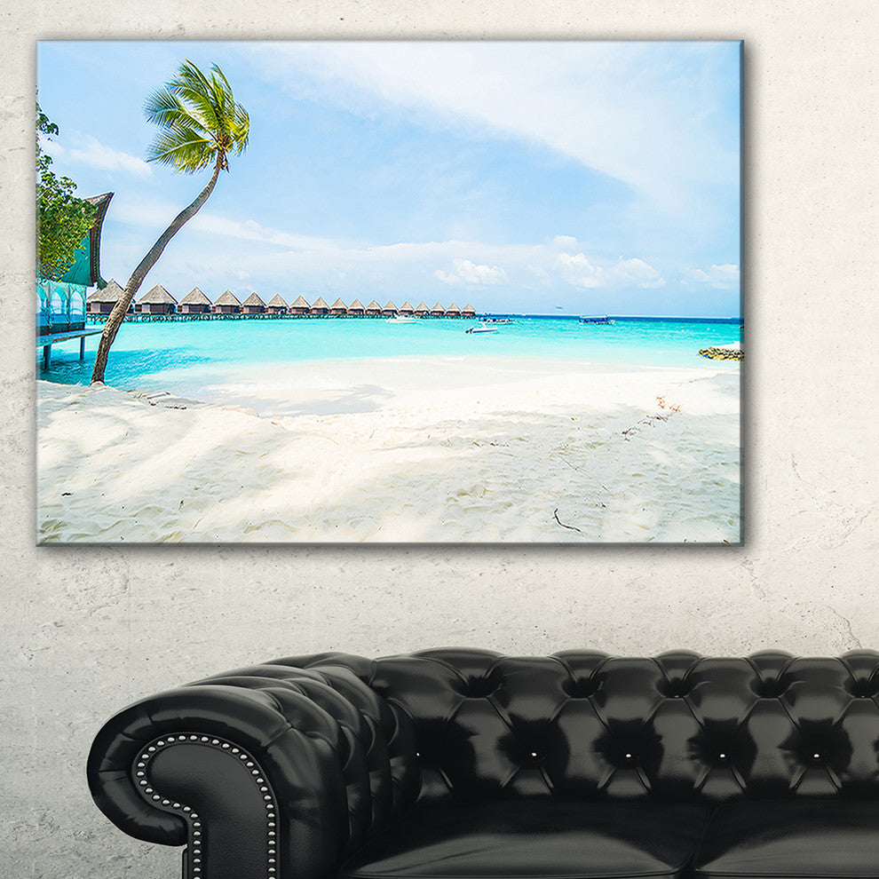 "Tropical Maldives Island" Canvas Print, 1 Panel