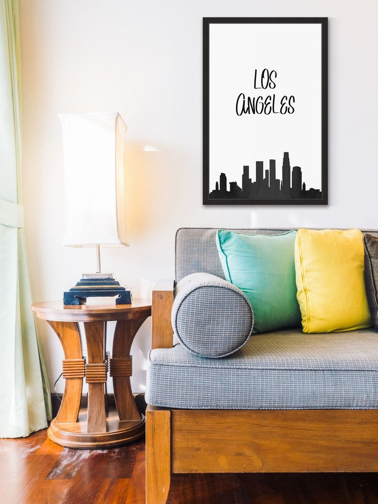 "Let's Do Business, LA III" Framed Painting Print, 20x30