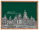 Deny Designs Bird Ave Baylor University Green Rectangular Tray