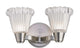 Varick 2-Light Bath and Vanity, Satin Nickel