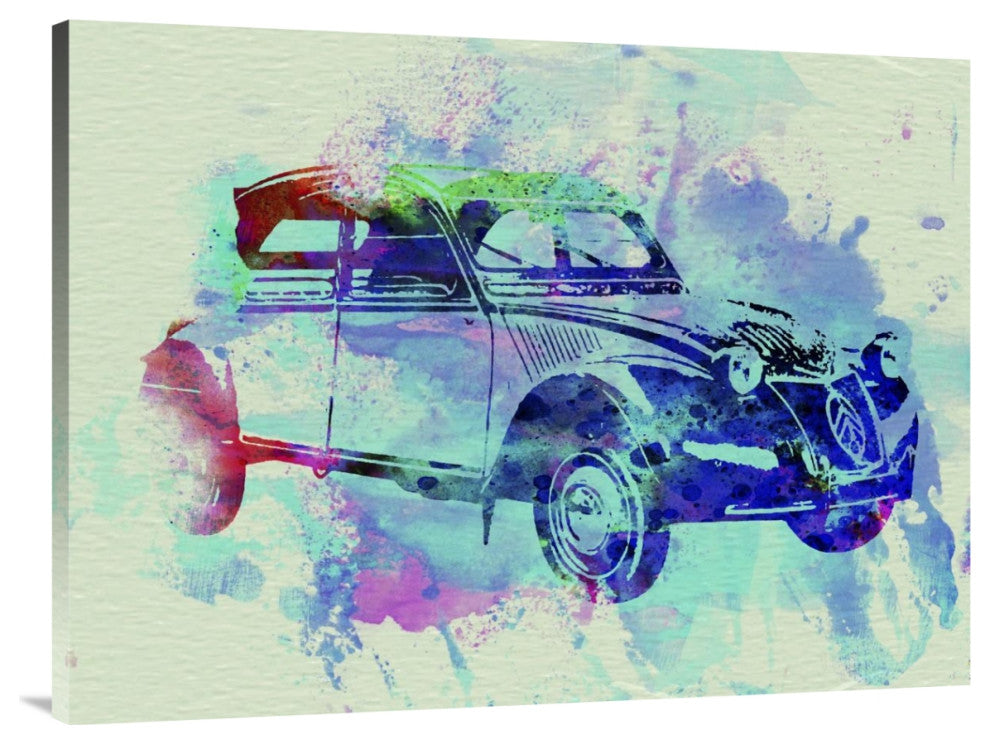 "Citroen 2CV" Fine Art Print