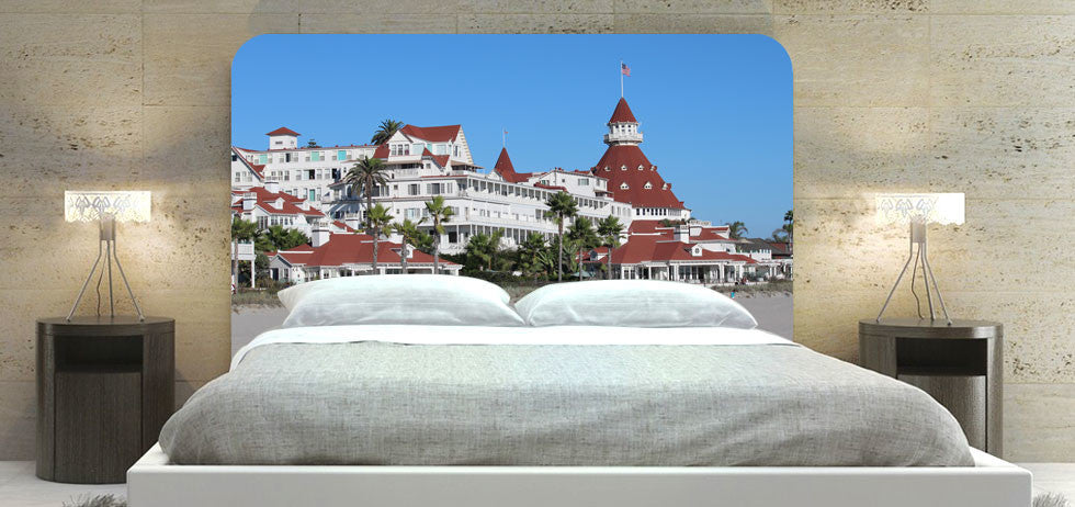 "Hotel Del Coronado" Headboard