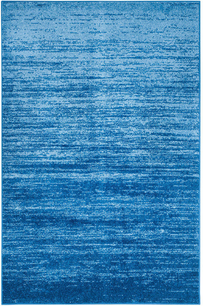 Safavieh Adirondack Adr113F Vintage/Distressed Rug, Light Blue/Dark Blue, 6'0" X