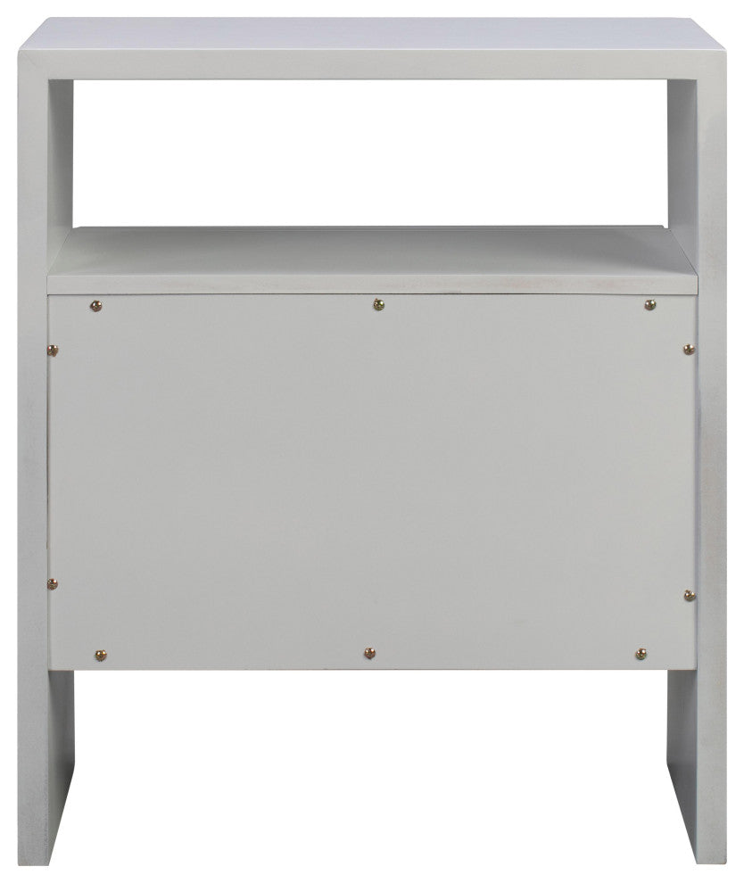 Libre White Nightstand