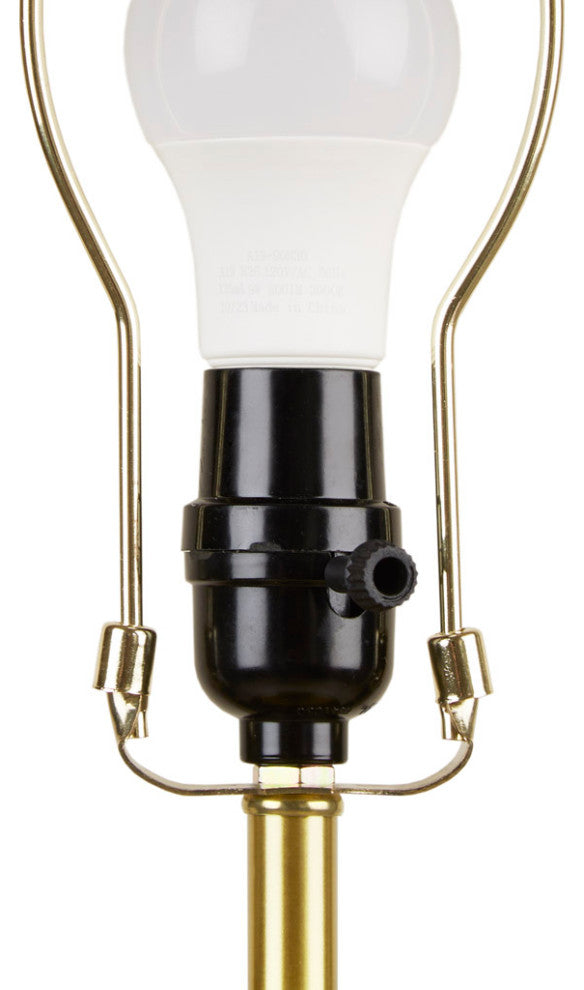 510 Design Lysandria Glass Table Lamp, Green