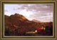 Frederic Edwin Church Autumn on the Hudson Framed Premium Canvas Print, 16"x24"