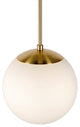 1-Light 10" Mini Pendant, Soft Gold