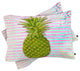 Deny Designs Madart Inc. Striped Pineapple Pillowcase