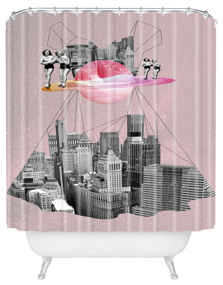 Ceren Kilic Nostalgia Shower Curtain