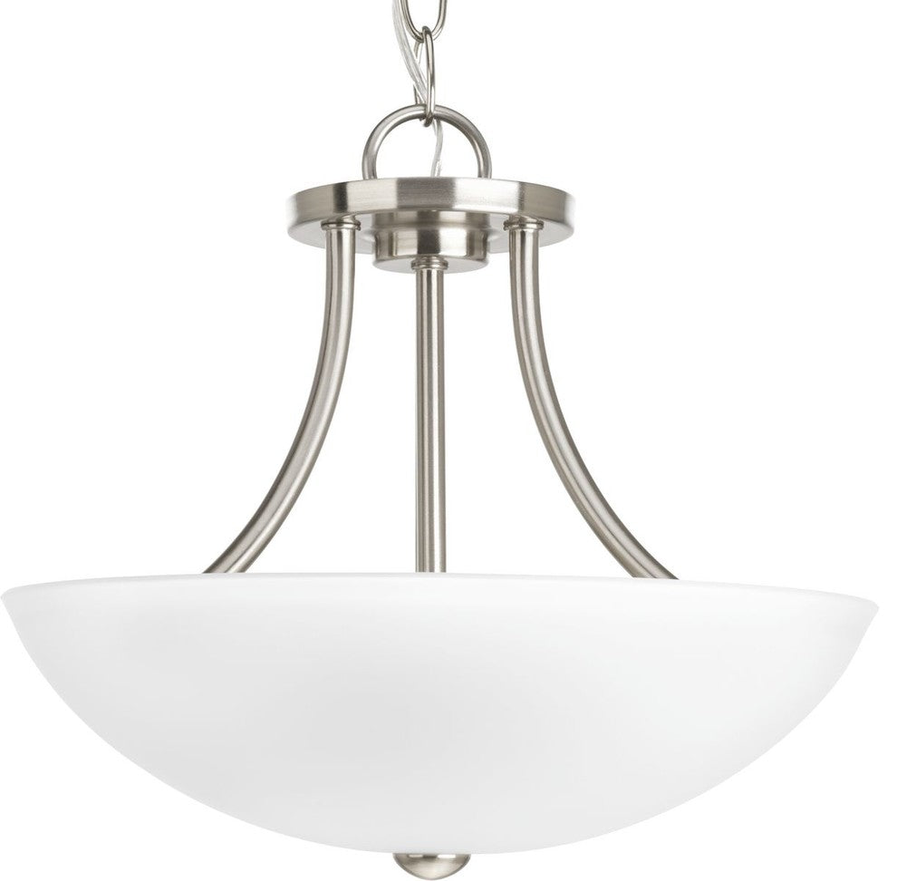 Gather 2-Light Semi-Flush Convertible Light, Brushed Nickel
