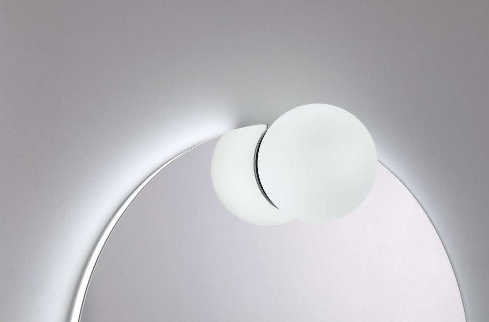 Gia Round Mirror - 24" x 24"