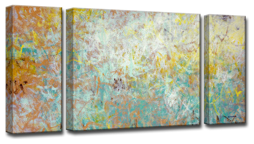 Ready2HangArt 3 Piece Wall Art Set 'Uplifted' by Norman Wyatt, 30"x60"