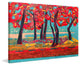 "Autumn Grove" Painting Print on Canvas by Lisa Mee