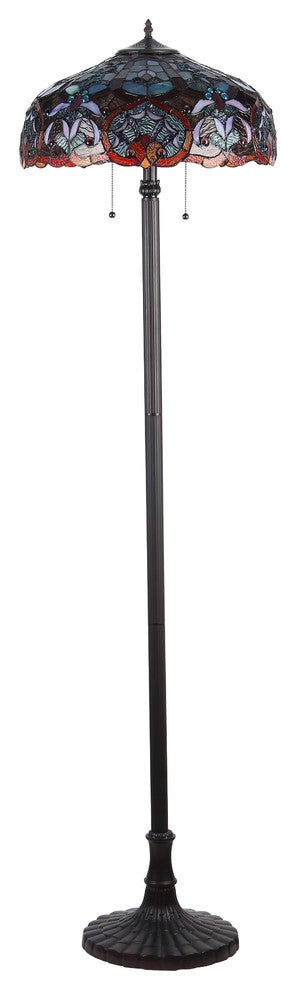 Sadie 2-Light Victorian Floor Lamp