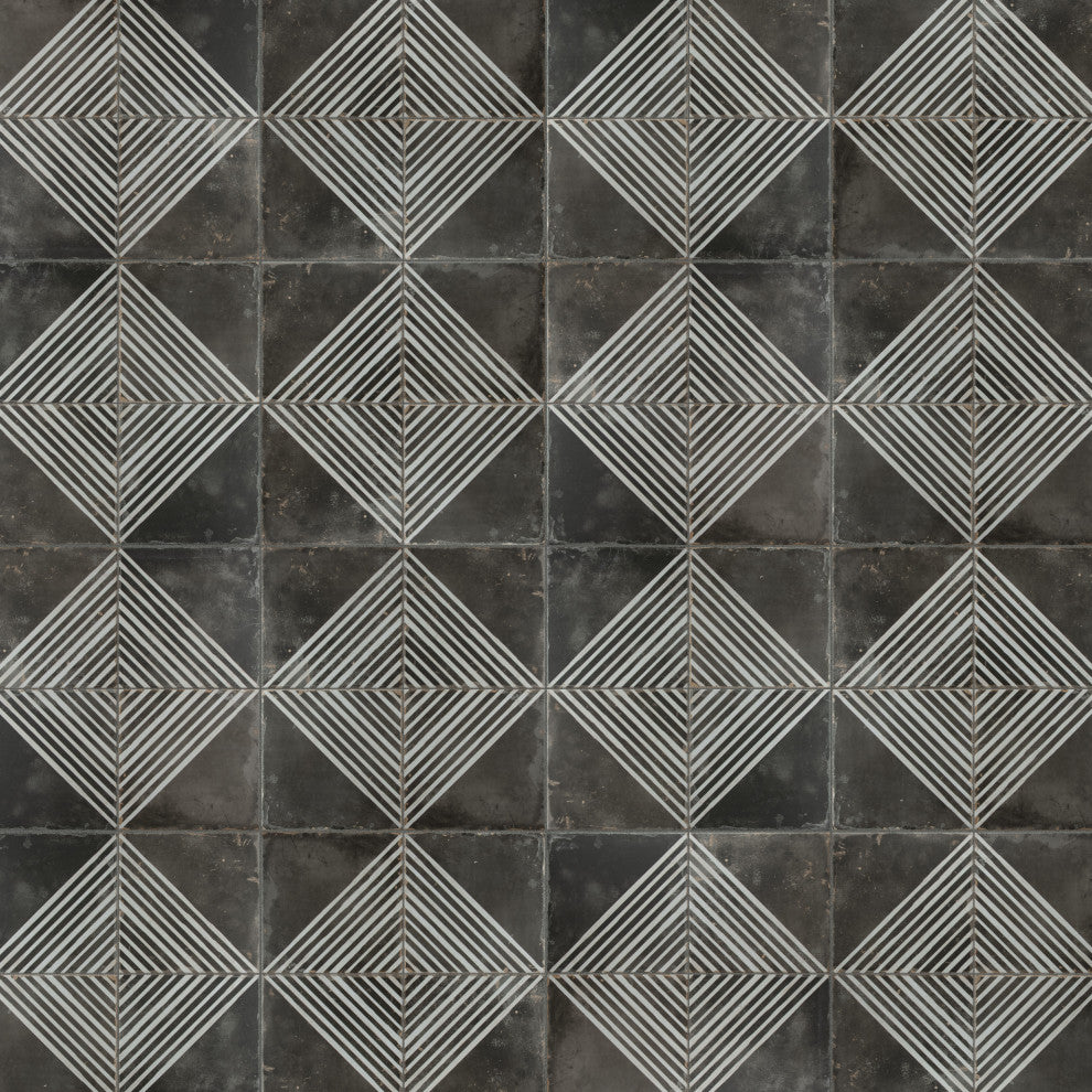Kings Rombos Night Ceramic Floor and Wall Tile