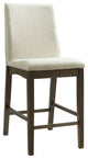 Simms Counter Height Side Chair Set, Walnut