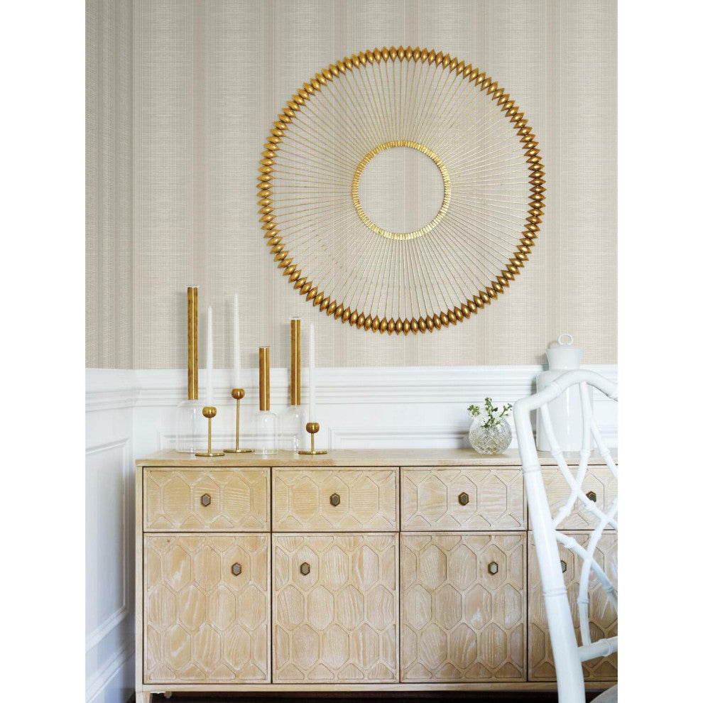 Silk Weave Stripe Wallpaper