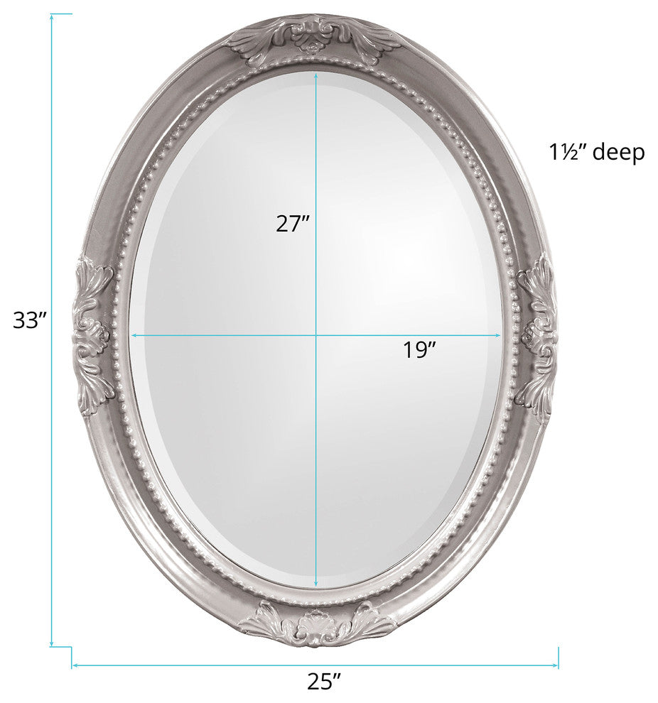 Queen Ann Mirror, Nickel