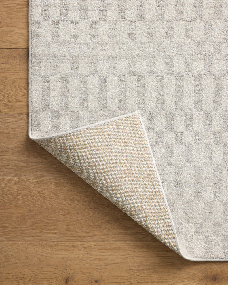 Loloi II Kamala Ivory / Grey 6'-7" x 9'-6" Area Rug