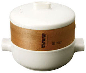 JIA Inc Personal Steamer Set, White