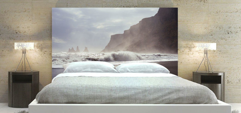 "Misty Coast" Headboard
