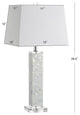 Noelle 28.5" Seashell LED Table Lamp, White, Set of 2