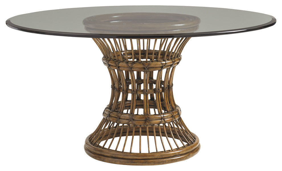 Latitude Dining Table With 84 X 48" Glass Top