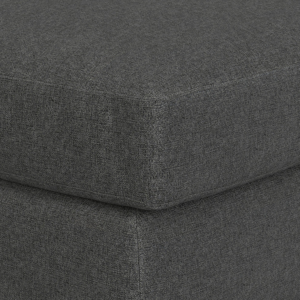 Charlie Right-Facing Sectional in Tightly Woven Performance Fabric