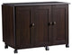 Sauder Select Engineered Wood Craft Sewing Cart in Cinnamon Cherry