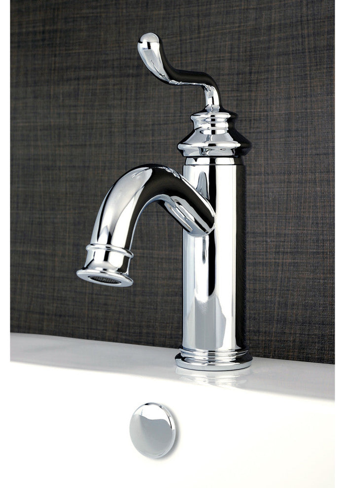 Fauceture Single-Handle Monoblock Bathroom Faucet, Polished Chrome