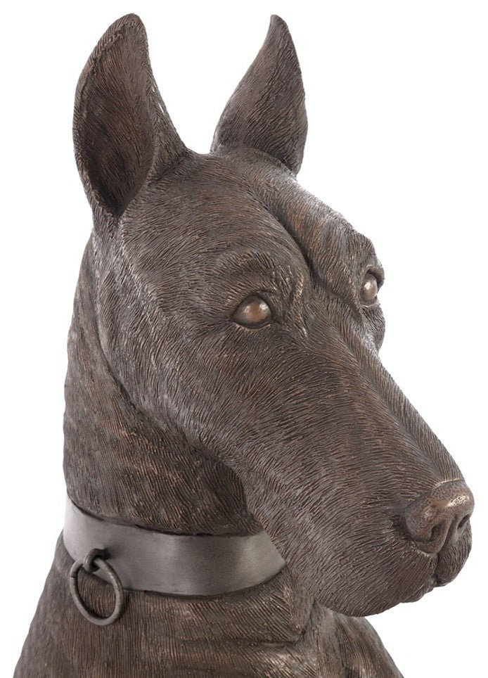 Great Dane, Bronze, Left