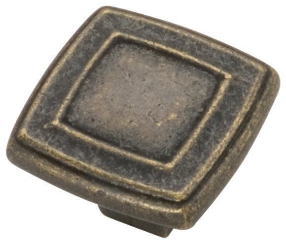 Belwith Hickory 1-7/16 " Corinth Windover Antique Cabinet Knob P3180-WOA